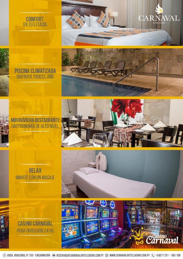 Carnaval Hotel Casino Encarnación Kültér fotó Hotel