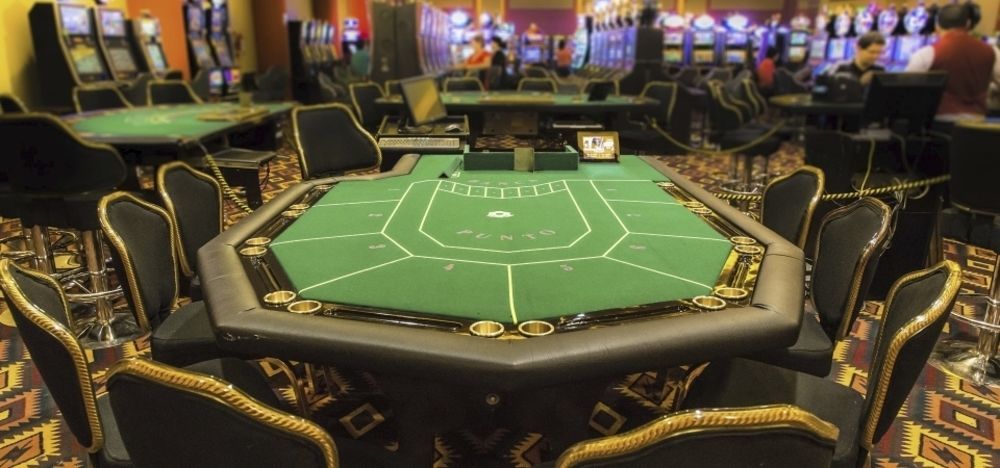 Carnaval Hotel Casino Encarnación Kültér fotó A baccarat table